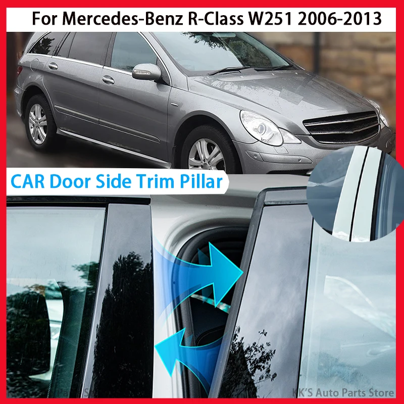 Fit For Mercedes-Benz R-Class W251 2006 2007 2008 2009 2010 2011 2012 2013 Gloss Black Door Side Pillar Posts Window Decor Cover
Fit For Mercedes-Benz R-Class W251 2006 2007 2008 2009 2010 2011 2012 2013 Gloss Black Door Side Pillar Posts Window Decor Cover