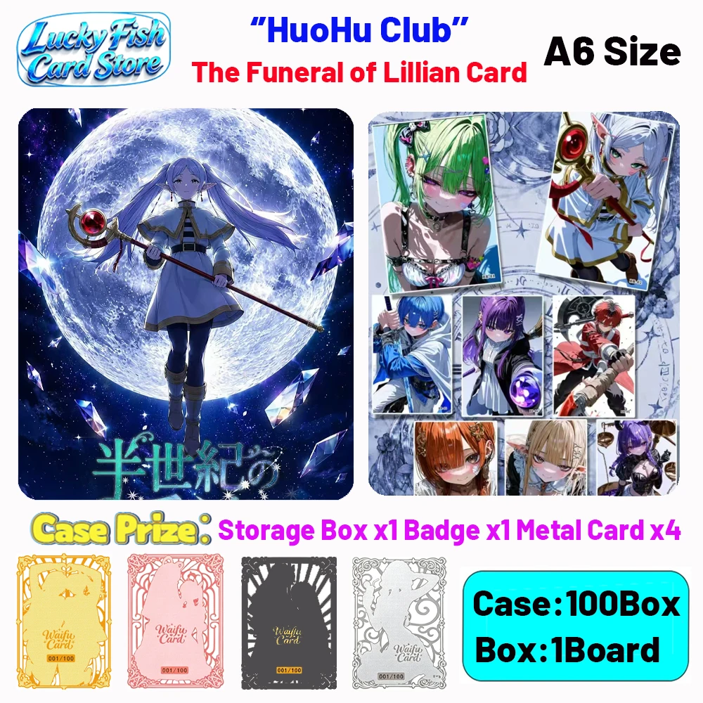 Wholesale 2026 New HuoHu Creative Studio The Funeral of Lillian Cards A6 Size 100 PCS Boards Children's Toys Birthday Gifts
Wholesale 2026 New HuoHu Creative Studio The Funeral of Lillian Cards A6 Size 100 PCS Boards Children's Toys Birthday Gifts