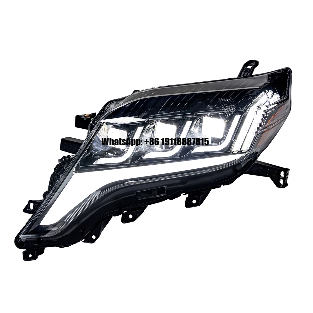 2014-2017 for Toyota Prado LED Auto Headlight Assembly 100W Dynamic Signal Lamp Three Lens Projector Upgrade Car Front Lights
2014-2017 for Toyota Prado LED Auto Headlight Assembly 100W Dynamic Signal Lamp Three Lens Projector Upgrade Car Front Lights