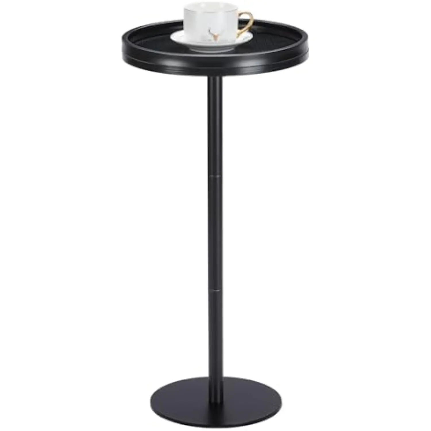 Round Drink Table,Small Pedestal Table,Small Round Side Table for Small Spaces,Martini Table for Living Room, Bedroom, Bathroom
Round Drink Table,Small Pedestal Table,Small Round Side Table for Small Spaces,Martini Table for Living Room, Bedroom, Bathroom