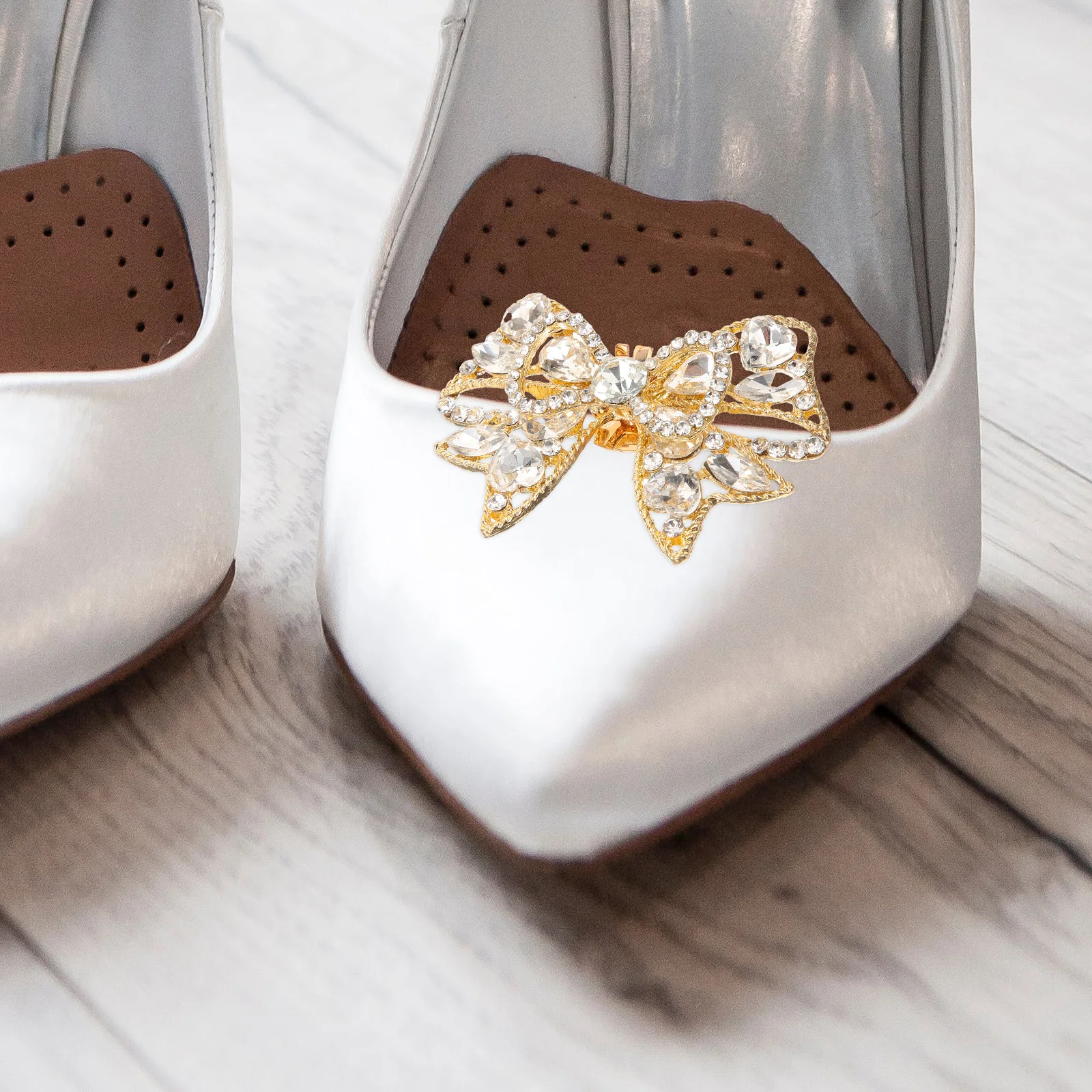 Bow Shoe Decoration Clip Chic Bling Charms Wedding Decorative Buckle for Women High Heels Buckles
Bow Shoe Decoration Clip Chic Bling Charms Wedding Decorative Buckle for Women High Heels Buckles