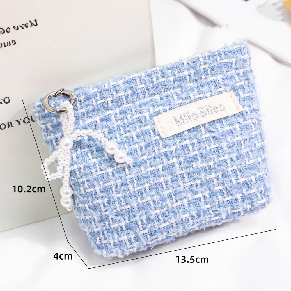 Makeup Bag With Pearl Bow Pendant Portable Coin Purse Travel Toiletry Pouch Lipstick Data Cable Organizer Bag for Woemn Girls
Makeup Bag With Pearl Bow Pendant Portable Coin Purse Travel Toiletry Pouch Lipstick Data Cable Organizer Bag for Woemn Girls