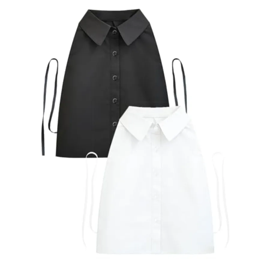 Detachable Pointed White Collar Fake Dicky Collar Cuellos Falsos para Mujer Half Shirts for Women Layering
Detachable Pointed White Collar Fake Dicky Collar Cuellos Falsos para Mujer Half Shirts for Women Layering