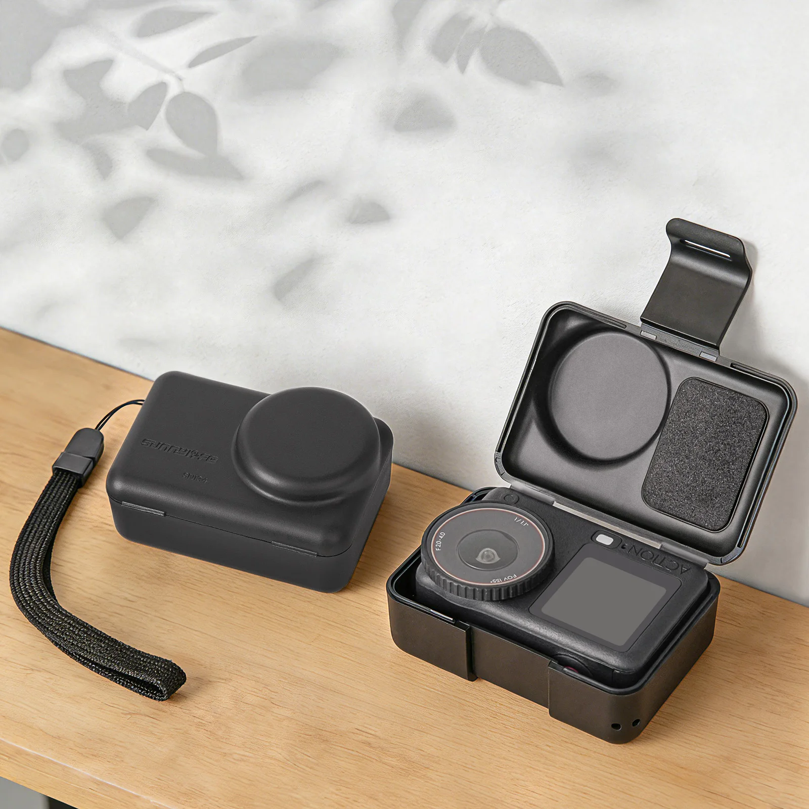 For DJI ACTION 6/5 Pro/4/3 Storage Case Impact-Resistant and Shockproof Protective Case Portable Storage Accessory