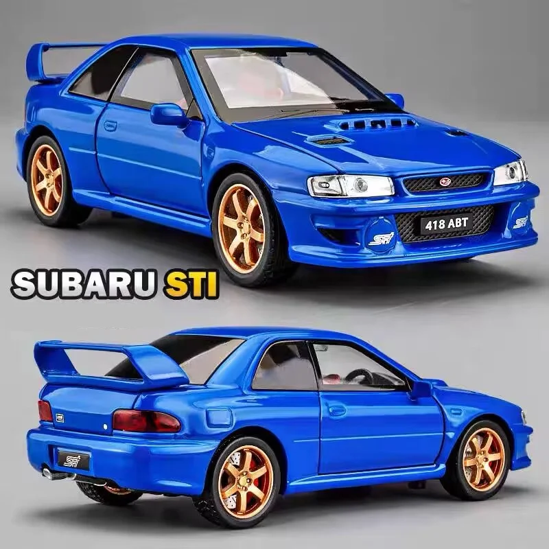 1:32 Subaru Impreza WRX STI Alloy Sports Car Model Diecasts Metal Racing Car Vehicles Model Sound Light Simulation Kids Toy Gift
1:32 Subaru Impreza WRX STI Alloy Sports Car Model Diecasts Metal Racing Car Vehicles Model Sound Light Simulation Kids Toy Gift