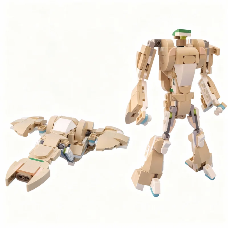 218pcs MOC Transformer Space Cruiser Using Creator Cute Bunny 3 1 Model Building Blocks Christmas Gifts Construction Toys Brick
218pcs MOC Transformer Space Cruiser Using Creator Cute Bunny 3 1 Model Building Blocks Christmas Gifts Construction Toys Brick