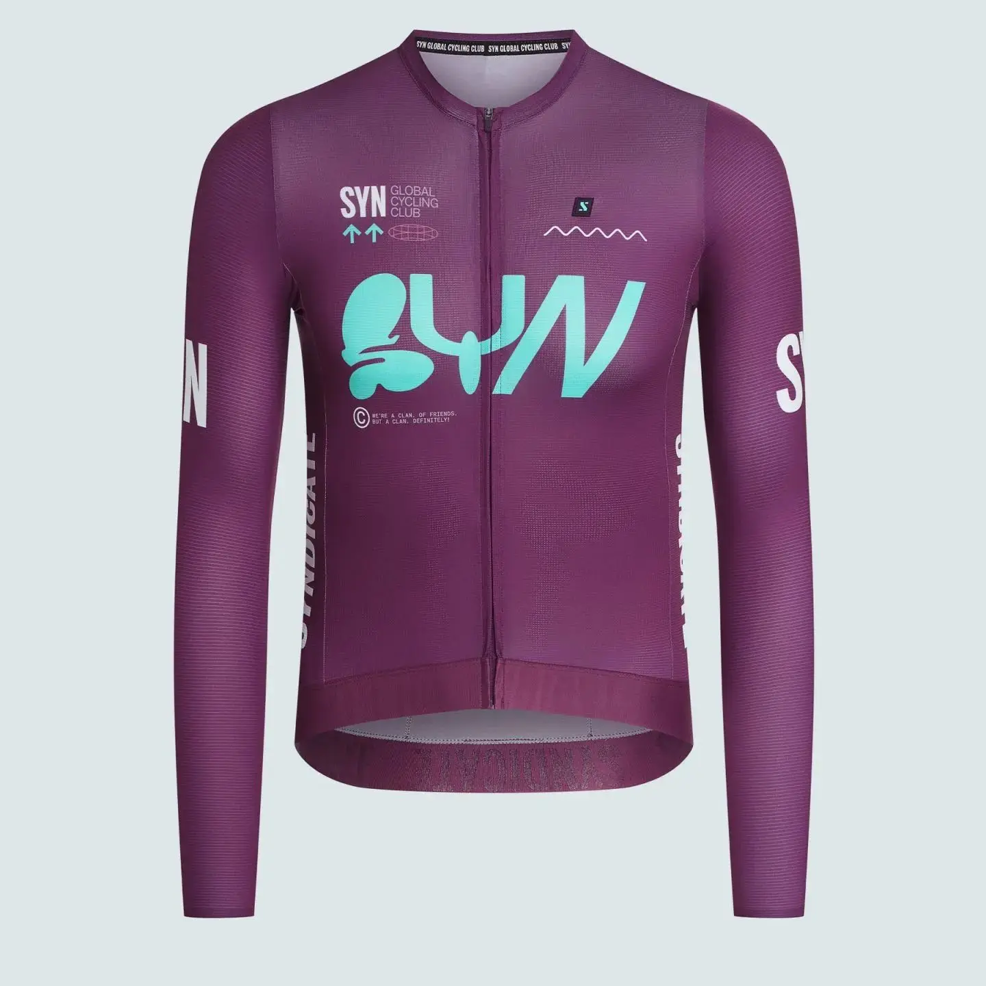 SYN 2025 Men Cycling Jersey Long Sleeve Lightweight Aero Slim Fit Cycling Jersey Pro MTB Road Bike Shirts Tops Cuff fit Design
SYN 2025 Men Cycling Jersey Long Sleeve Lightweight Aero Slim Fit Cycling Jersey Pro MTB Road Bike Shirts Tops Cuff fit Design