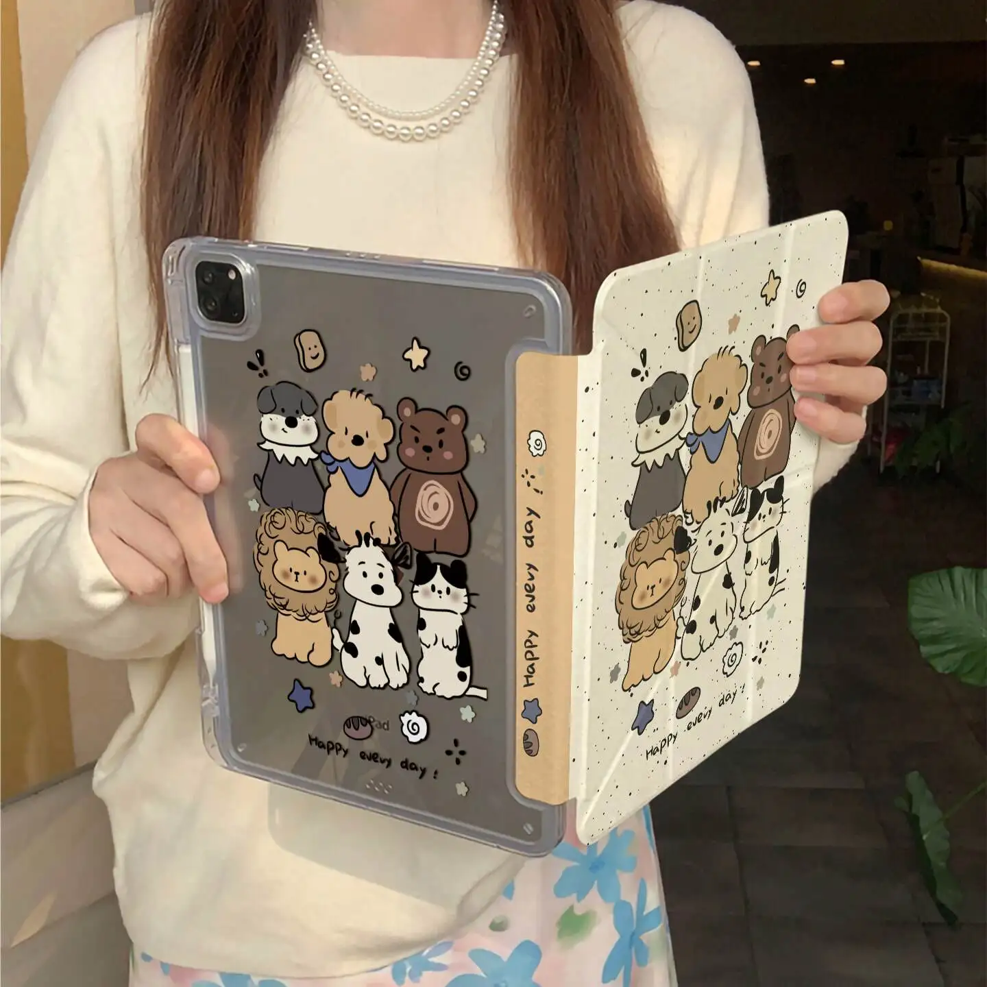 Ins Cute Animal Group Photo Tablet Case For iPad Pro 11 12.9 13 M2 M4 M3 M5 Shell 8.3 9.7 10.2 5/6/7/8/9/10/11th Air 4 5 6 Cover
Ins Cute Animal Group Photo Tablet Case For iPad Pro 11 12.9 13 M2 M4 M3 M5 Shell 8.3 9.7 10.2 5/6/7/8/9/10/11th Air 4 5 6 Cover