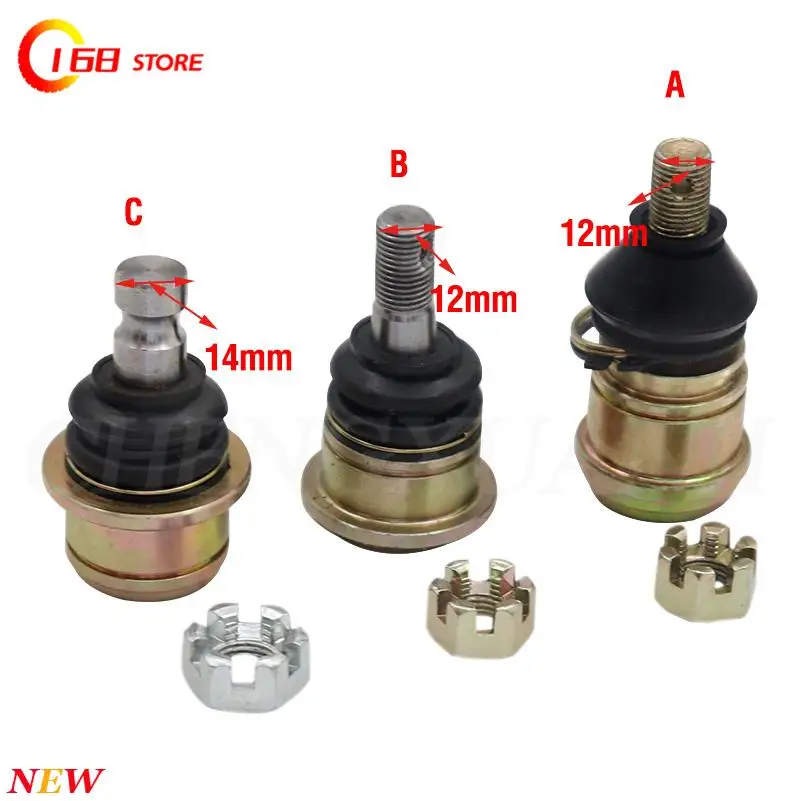 M12/M14 32x14mm Tie Rod Ball Joint Kit For 50cc 70cc 90cc 110cc 125cc 150cc 200cc 250cc ATV UTV Quad Dirt Bike Go Kart
M12/M14 32x14mm Tie Rod Ball Joint Kit For 50cc 70cc 90cc 110cc 125cc 150cc 200cc 250cc ATV UTV Quad Dirt Bike Go Kart