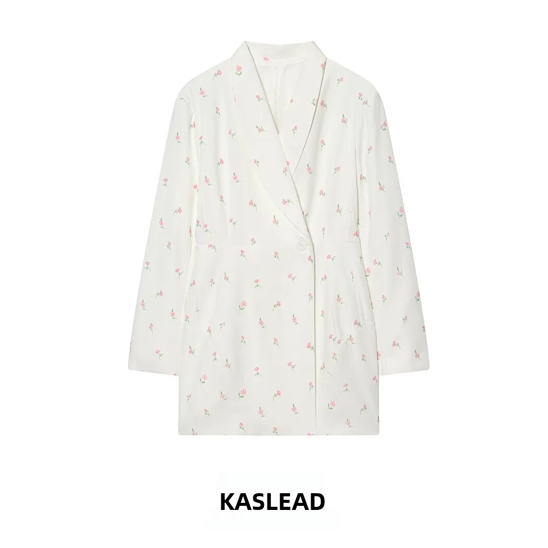 KASLEAD New Women's Faion Street Sle Long Sve Waist-Cinching Print Suit Jaet Polyester Fiber Winter Collection
KASLEAD New Women's Faion Street Sle Long Sve Waist-Cinching Print Suit Jaet Polyester Fiber Winter Collection