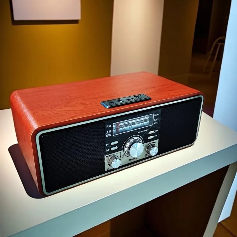 Ретро Ностальгическое Настольное Радио FM Средневолновое Коротковолновое Перезаряжаемое Bluetooth-карта Динамик Двойной Рупор Беспроводной Сабвуфер USB
Ретро Ностальгическое Настольное Радио FM Средневолновое Коротковолновое Перезаряжаемое Bluetooth-карта Динамик Двойной Рупор Беспроводной Сабвуфер USB
