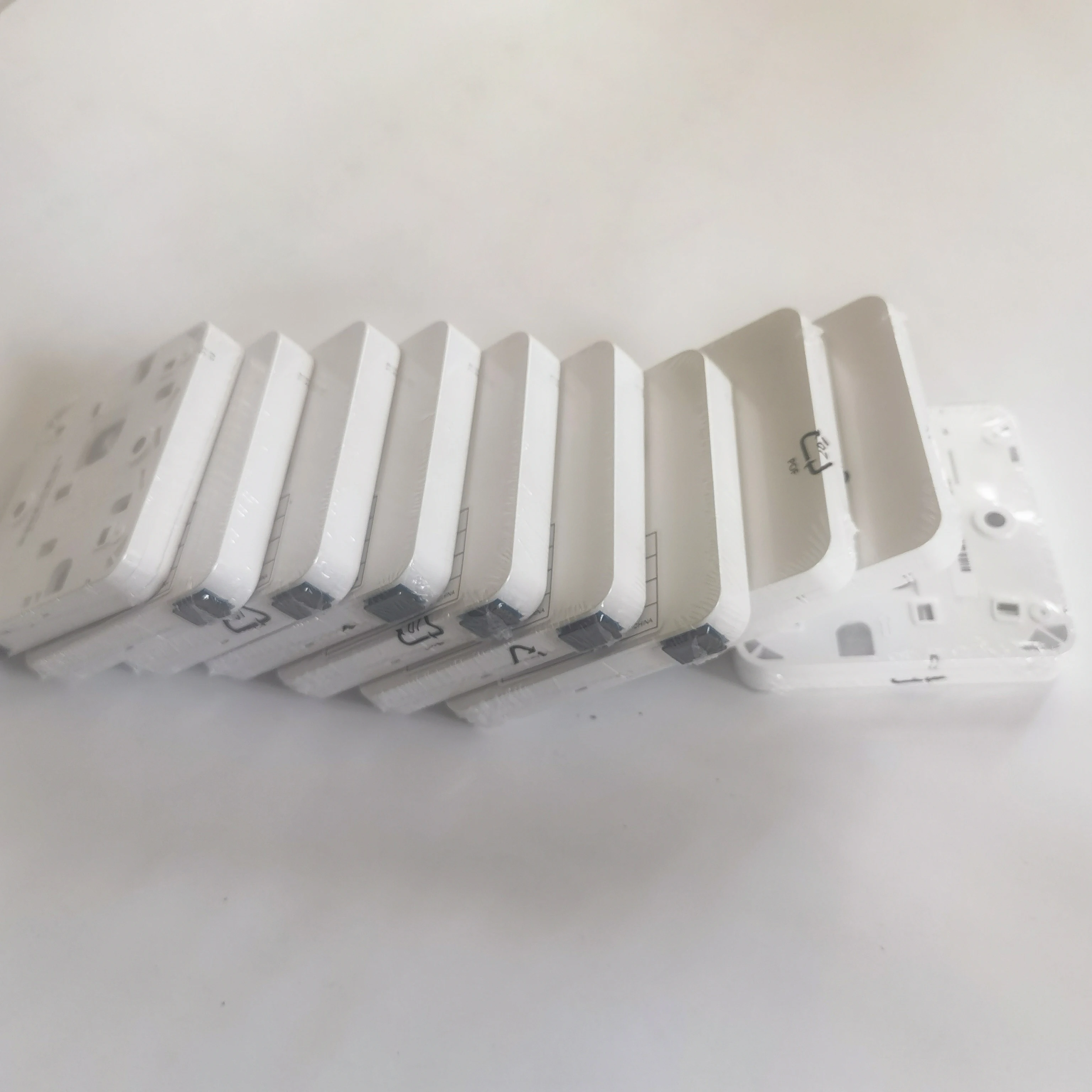 10pcs Fiber Optic Access Faceplate Box 2120-T-1 SC With Fiber Adapter Electrical Junction Box Wall-Mount Wiring Enclosure
10pcs Fiber Optic Access Faceplate Box 2120-T-1 SC With Fiber Adapter Electrical Junction Box Wall-Mount Wiring Enclosure