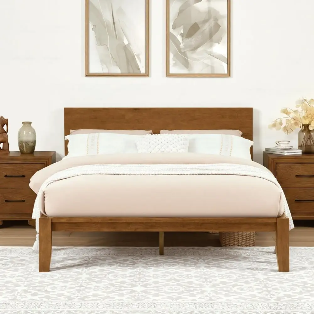 Natural King Size Bed Frame Complete with a Rattan Headboard and Footboard, Boho King Mattress Frame, No Box Spring Needed, Noi
Natural King Size Bed Frame Complete with a Rattan Headboard and Footboard, Boho King Mattress Frame, No Box Spring Needed, Noi