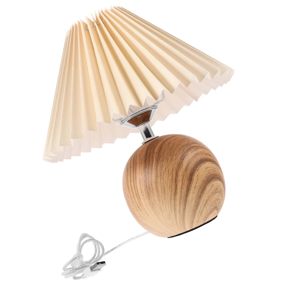 Wood Grain Table Lamp Creative USB Night Light Bedside Bedroom Aesthetic Warm Fixed Brightness Home Decor Lamps
Wood Grain Table Lamp Creative USB Night Light Bedside Bedroom Aesthetic Warm Fixed Brightness Home Decor Lamps