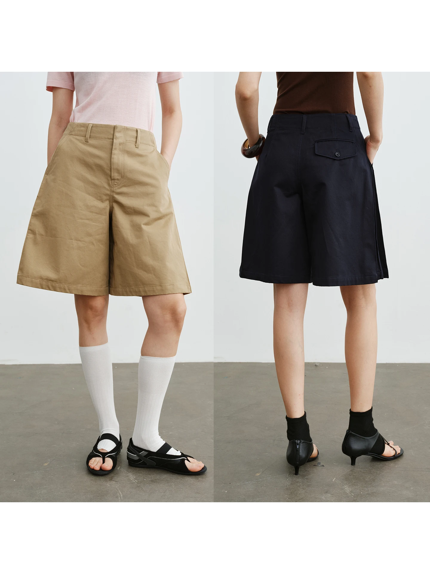 Ayuko High Densi Long Velvet Cotton Faion Hidden 3D Pleated Bo Steady Straight Leg ort Pants Casual Trousers for Women
Ayuko High Densi Long Velvet Cotton Faion Hidden 3D Pleated Bo Steady Straight Leg ort Pants Casual Trousers for Women