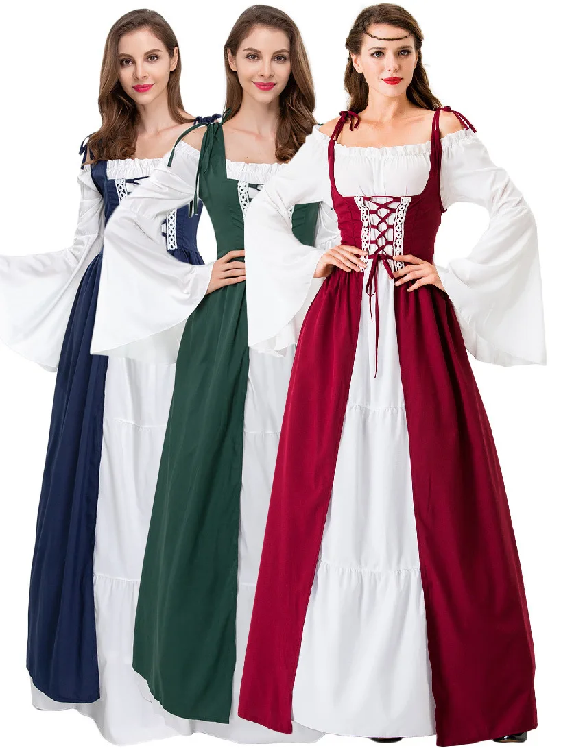 MXXL Retro Court Dress Halloween Costume Adult Princess Queen Stage Play Performance Clothes Traditional Chinese Ethnic Women...
MXXL Retro Court Dress Halloween Costume Adult Princess Queen Stage Play Performance Clothes Traditional Chinese Ethnic Women...