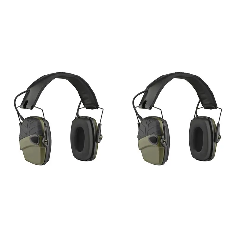 【TRAVEL ESSENTIAL】2X Impact Hearing Headphones Electronic Earmuffs Outdoor Sports Noise-Cancelling Headphones Green
【TRAVEL ESSENTIAL】2X Impact Hearing Headphones Electronic Earmuffs Outdoor Sports Noise-Cancelling Headphones Green