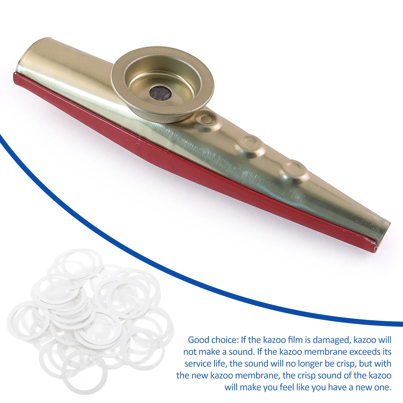 Kazoo Bulk Flute Diaphragm Concentrate Percussion Instruments for Adults Multiple Kazoos
Kazoo Bulk Flute Diaphragm Concentrate Percussion Instruments for Adults Multiple Kazoos