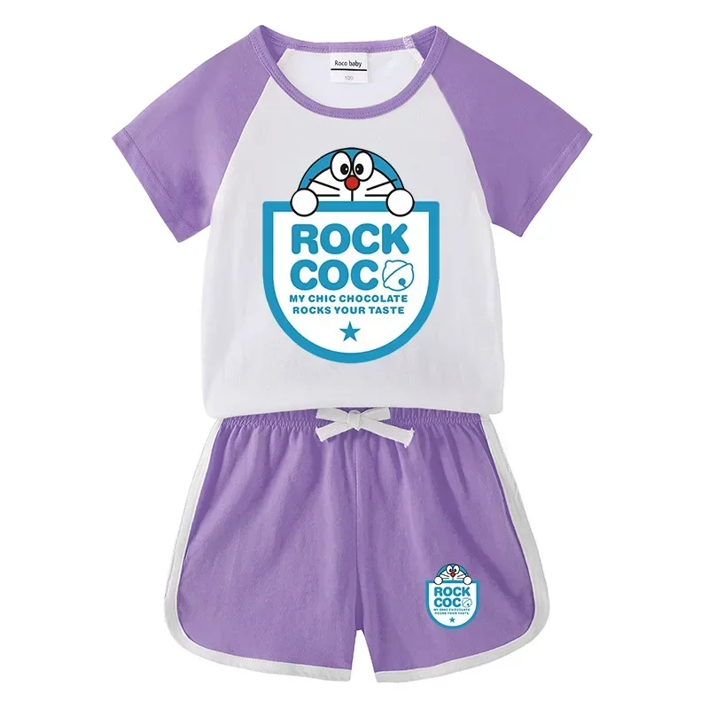 2022 Doraemon children's suit summer clothes new baby hot pants short-sleeved T-shirt boys and girls shorts casual sports top
2022 Doraemon children's suit summer clothes new baby hot pants short-sleeved T-shirt boys and girls shorts casual sports top