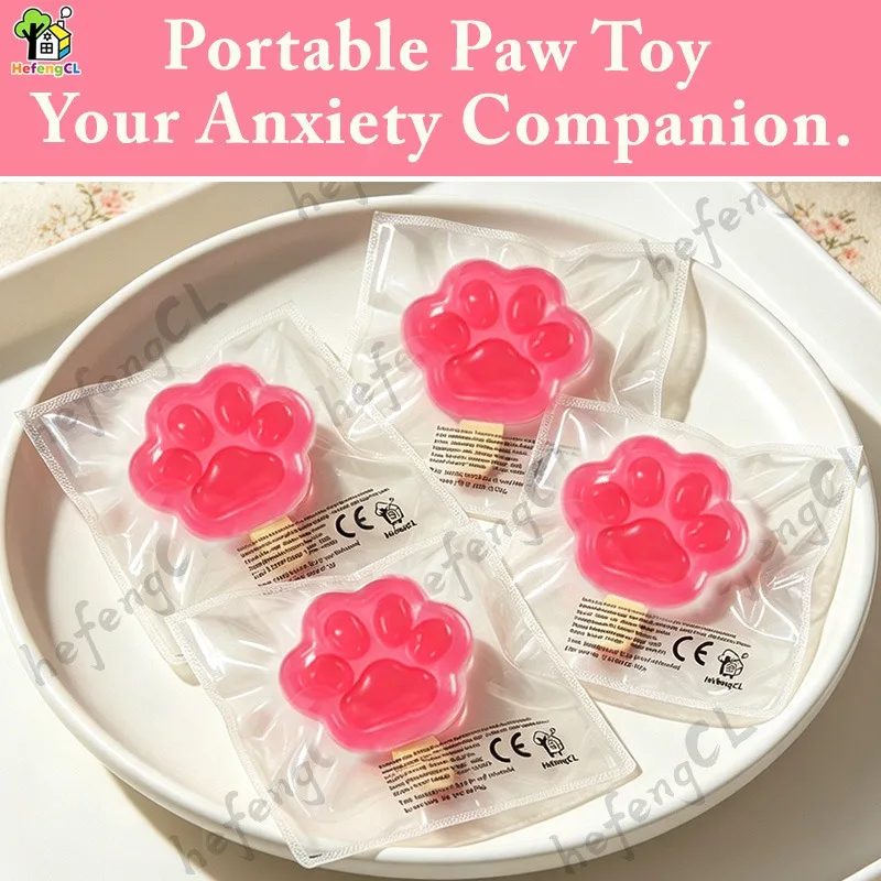 Mini Cat Paw Maltose Squishy Toy Clear Glitter Jelly Squeeze Toy Cute Animal Stress Relief Fidget Toy Children Classroom Reward
Mini Cat Paw Maltose Squishy Toy Clear Glitter Jelly Squeeze Toy Cute Animal Stress Relief Fidget Toy Children Classroom Reward