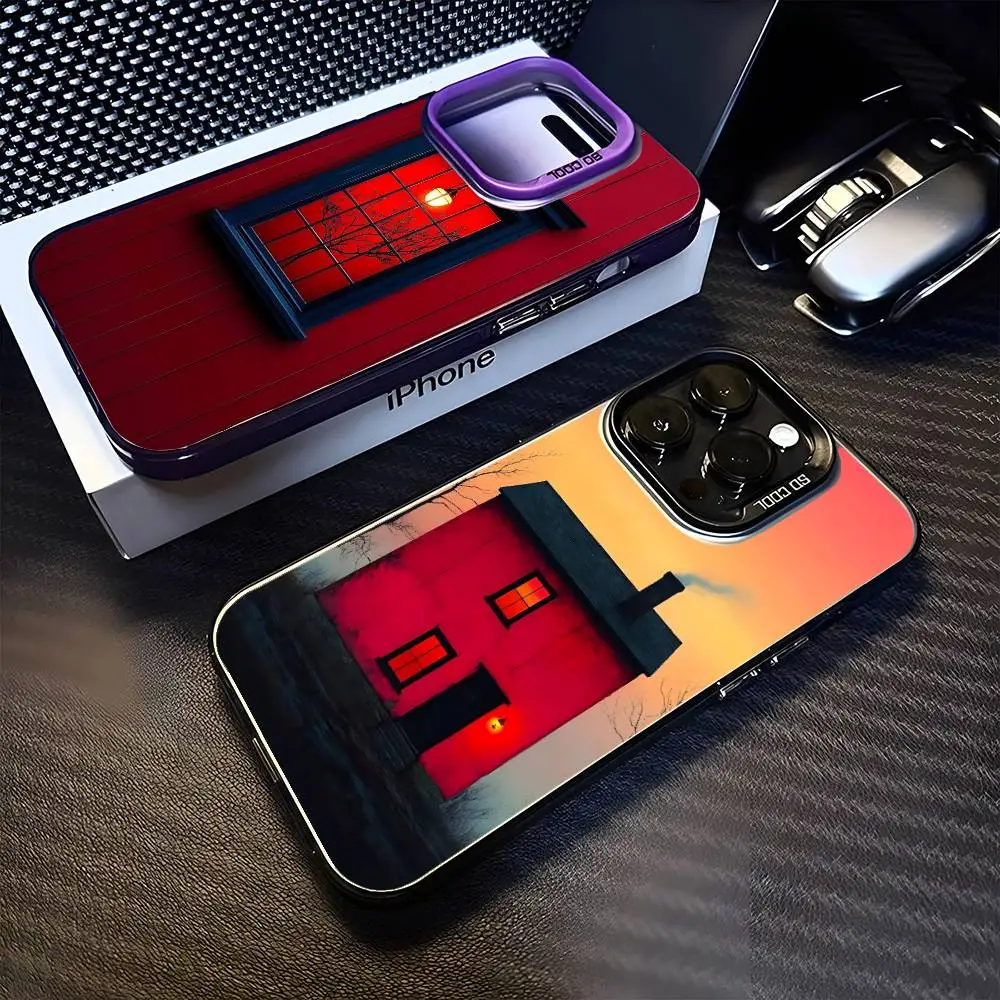 Red house Phone Case For iPhone17,16,15,14,13,12,11 Plus,Pro Max Purple Matte Shockproof Cover
Red house Phone Case For iPhone17,16,15,14,13,12,11 Plus,Pro Max Purple Matte Shockproof Cover