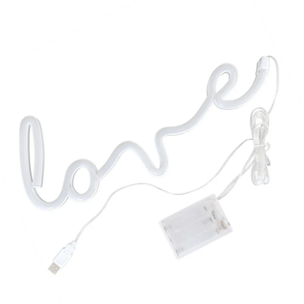 Unique English Letter Shape LED Light Love USB or Battery Powered Neon Sign Decorative Light Hotel
Unique English Letter Shape LED Light Love USB or Battery Powered Neon Sign Decorative Light Hotel