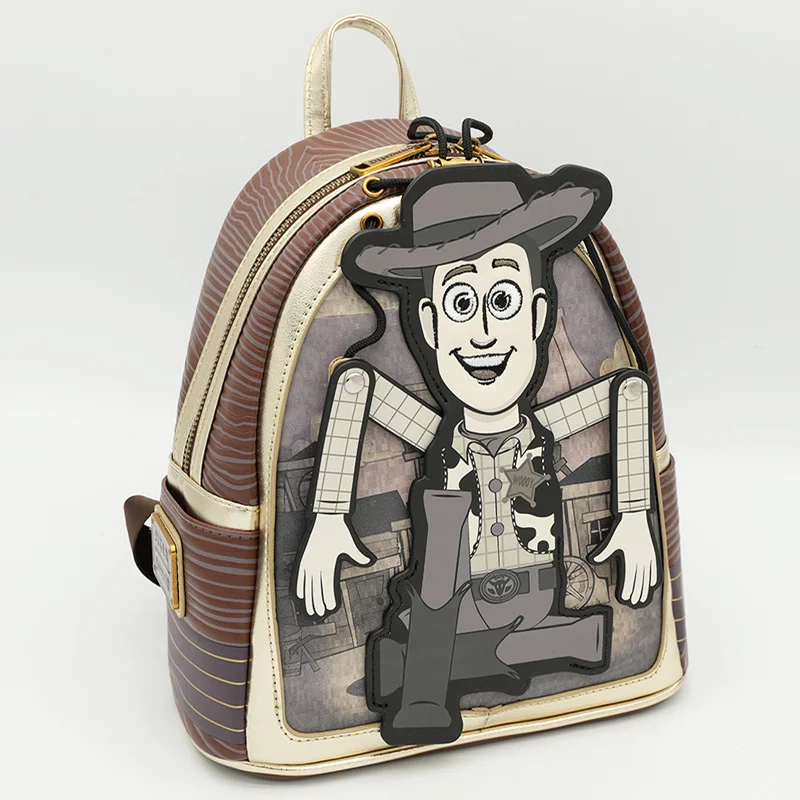 Disney Loungefly Pixar История игрушек Вуди 3D ковбойский дизайн персонажей рюкзак модный подарок для фанатов Диснея и ежедневного использования
Disney Loungefly Pixar История игрушек Вуди 3D ковбойский дизайн персонажей рюкзак модный подарок для фанатов Диснея и ежедневного использования