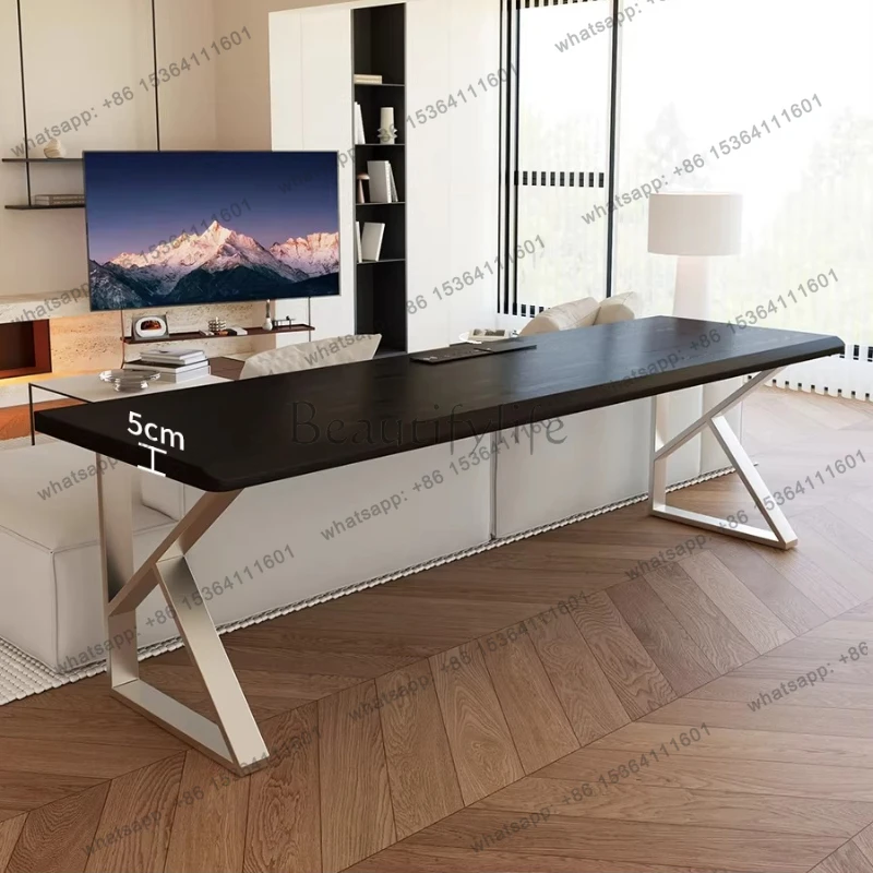 Черный стол в стиле Баухаус для офиса, компьютерный стол, длинный двойной стол для киберспорта, учебный стол
Черный стол в стиле Баухаус для офиса, компьютерный стол, длинный двойной стол для киберспорта, учебный стол