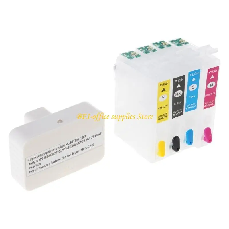 A9LC 604xl Inkjet Cartridge с сбросом чипа, подходящим для XP2200/XP4200/WF-2950DWF/XP5200/WF-2960DWF
A9LC 604xl Inkjet Cartridge с сбросом чипа, подходящим для XP2200/XP4200/WF-2950DWF/XP5200/WF-2960DWF
