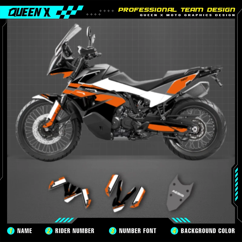 Queen X MOTOR For KTM ADV Adventure 790 2019 2020 2021 2022 Custom Motorcycle Graphics Decals Stickers Kits Numer Name Custom
Queen X MOTOR For KTM ADV Adventure 790 2019 2020 2021 2022 Custom Motorcycle Graphics Decals Stickers Kits Numer Name Custom