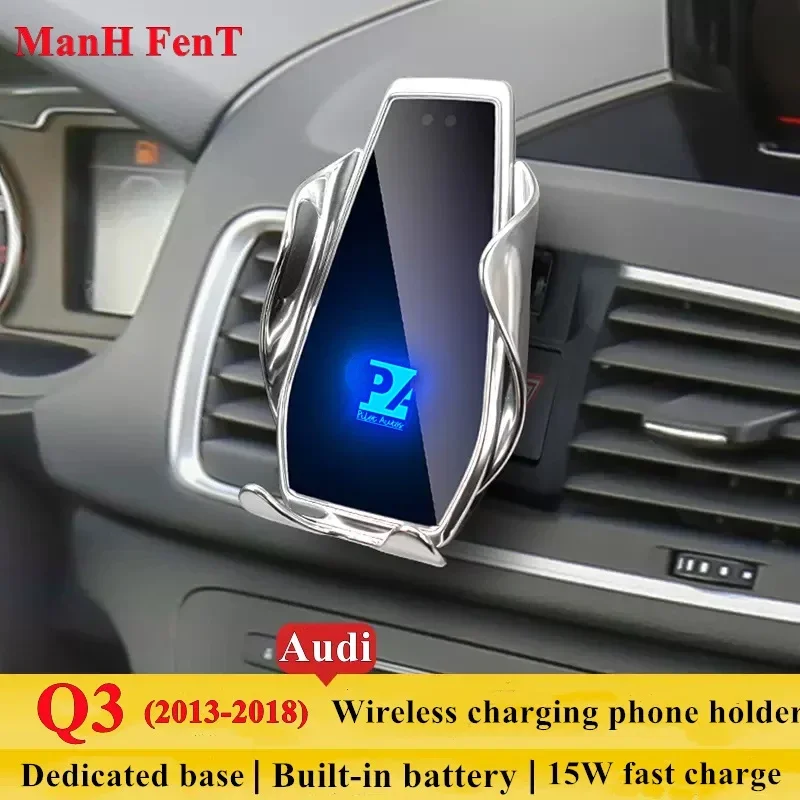 2013-2018 For Audi Q3 Mobile Phone Holder Wireless Charger Car Cell Phones Mount Navigation Bracket Support 360 Rotating
2013-2018 For Audi Q3 Mobile Phone Holder Wireless Charger Car Cell Phones Mount Navigation Bracket Support 360 Rotating