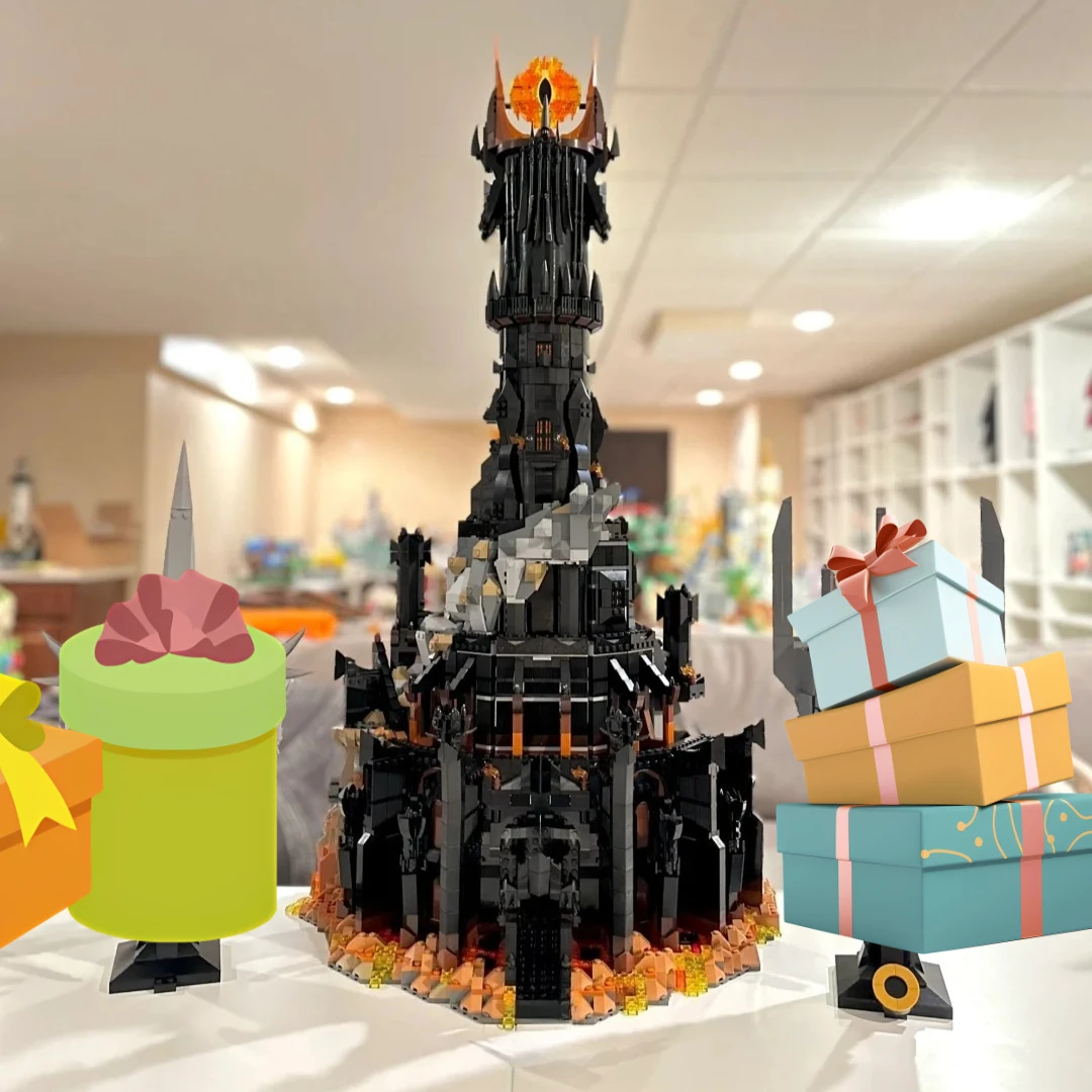 Black Tower Dark Model Building Blocks Kit Bricks Creative Icons MOC Brick Decor Toys For Kids Adult Collection Gifts 5471Pcs
Black Tower Dark Model Building Blocks Kit Bricks Creative Icons MOC Brick Decor Toys For Kids Adult Collection Gifts 5471Pcs