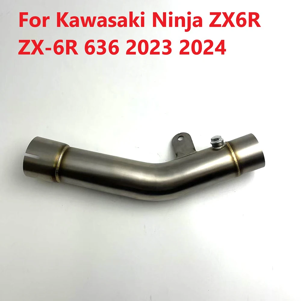 High Performance Steel Pipe For Original Muffler For Kawasaki Ninja ZX6R ZX-6R 636 2023 2024
High Performance Steel Pipe For Original Muffler For Kawasaki Ninja ZX6R ZX-6R 636 2023 2024