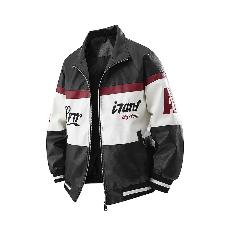 Men's Fashion Motorcycle Jacket Spring Autumn 2025 Trend Washable Leather Breathable Waterproof Stain-Resistant 
Men's Fashion Motorcycle Jacket Spring Autumn 2025 Trend Washable Leather Breathable Waterproof Stain-Resistant