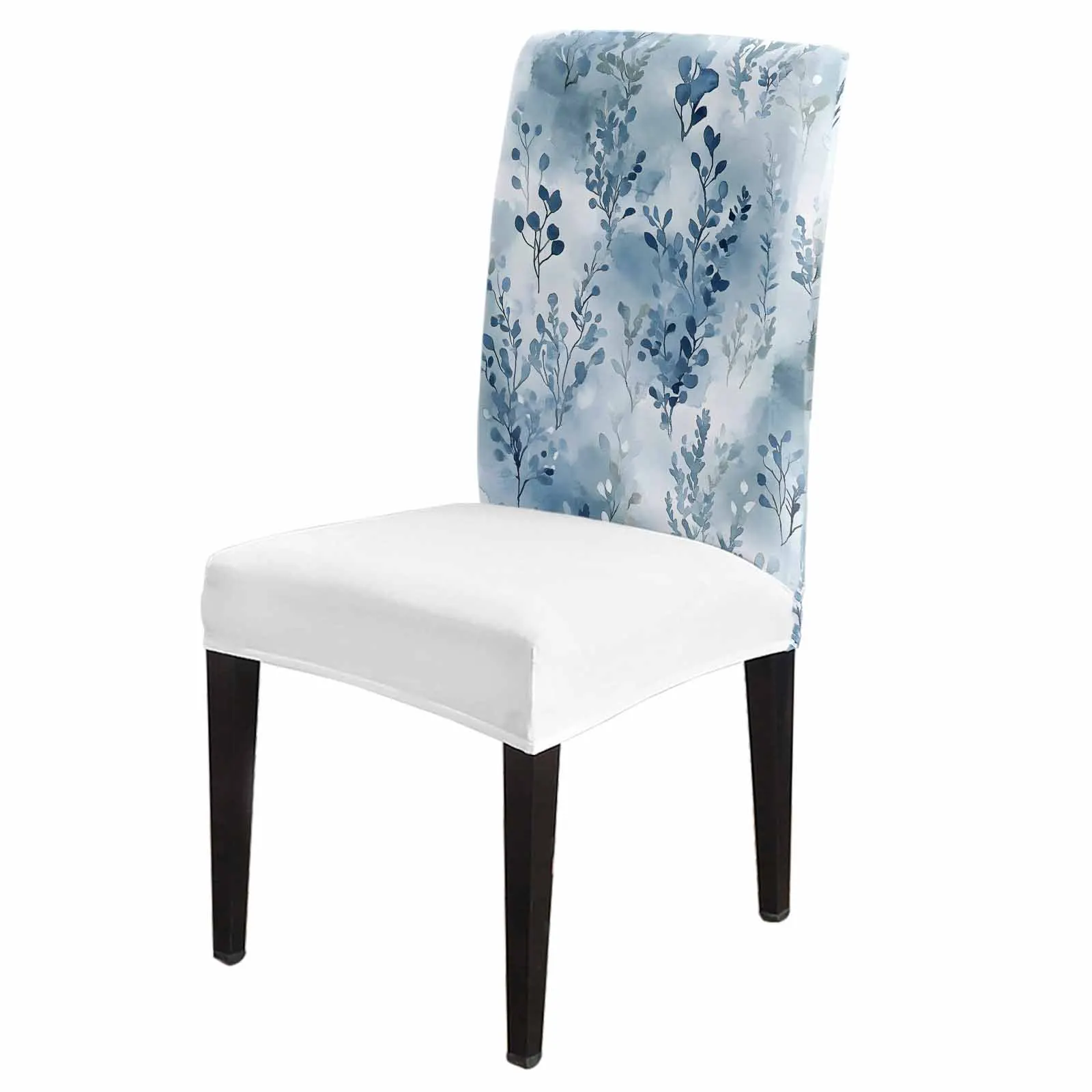 Blue Watercolor Plant Chair Cover Spandex Elastic Printing Dining Chair Kitchen Seat Case Stretch
Blue Watercolor Plant Chair Cover Spandex Elastic Printing Dining Chair Kitchen Seat Case Stretch