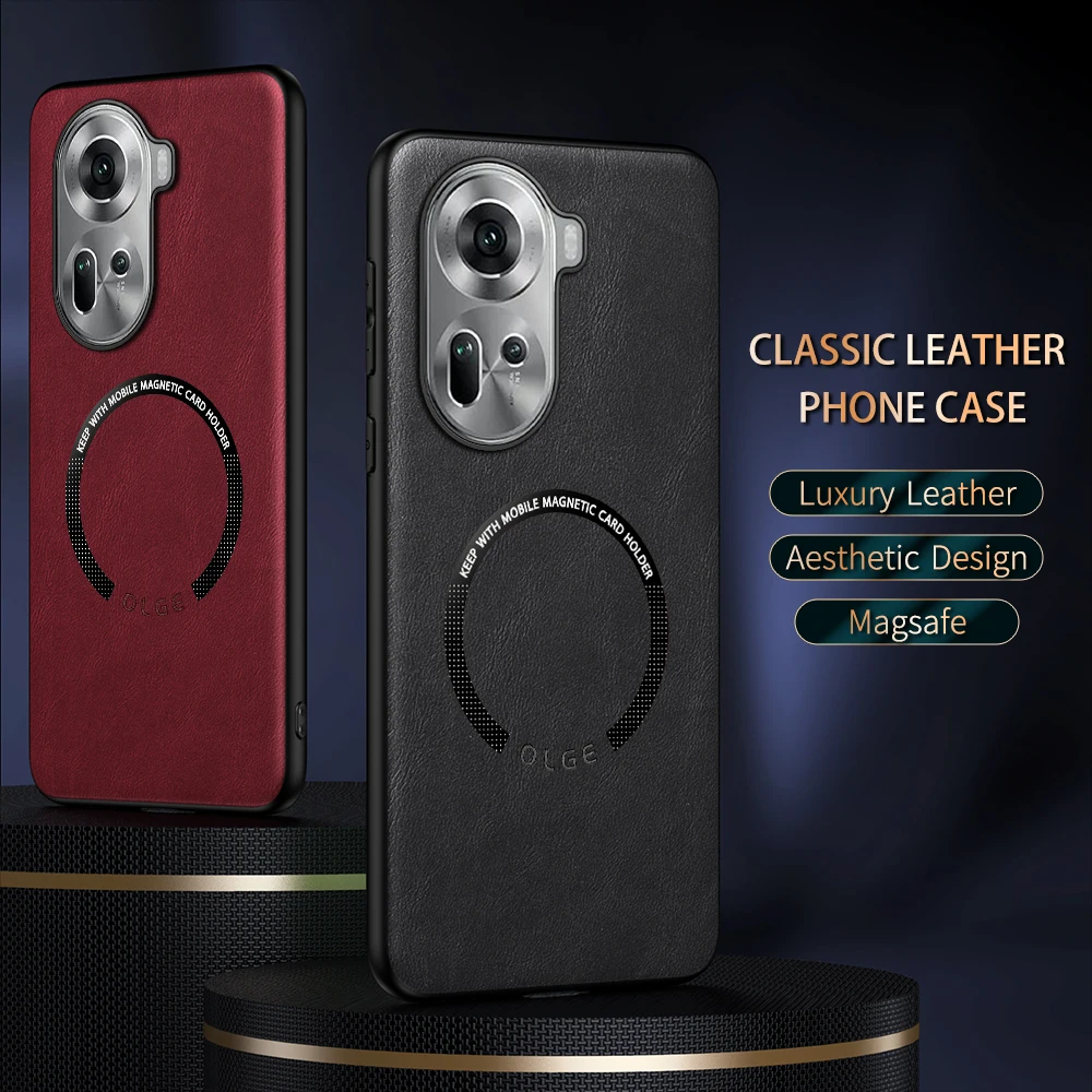For OPPO Reno 11 11 Pro Fine Hole PU Cow Pattern Leather Outer Magnetic Ring Soft Edge Anti-Drop Anti-Fingerprint Phone Case
For OPPO Reno 11 11 Pro Fine Hole PU Cow Pattern Leather Outer Magnetic Ring Soft Edge Anti-Drop Anti-Fingerprint Phone Case