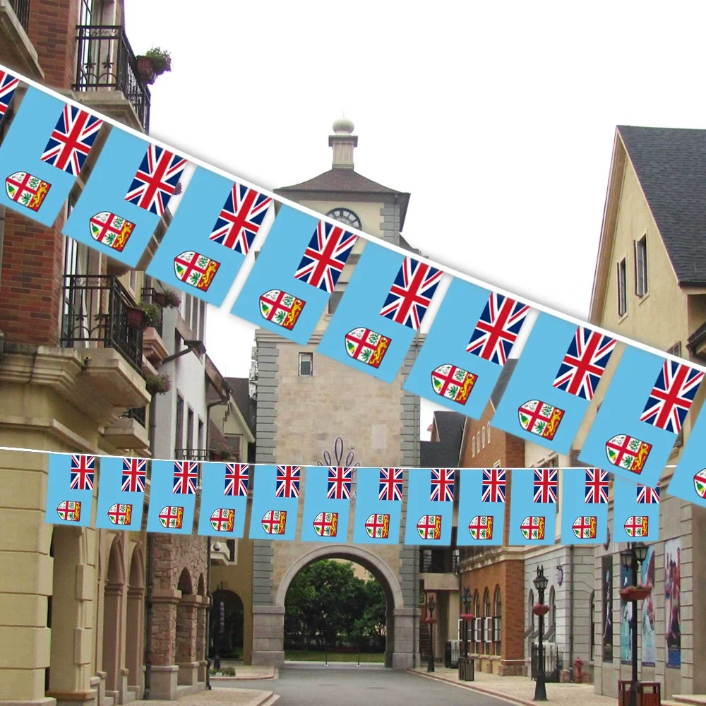 SKY FLAG Fiji bunting flags 14x21cm 20pcs/lot Fiji String flags Pennant Banner for Festival Party decoration
SKY FLAG Fiji bunting flags 14x21cm 20pcs/lot Fiji String flags Pennant Banner for Festival Party decoration