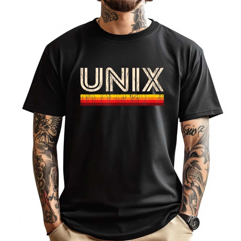 Retro Unix For Sysadmins And Geeks Grey Shirt Graphic Tee Fall Short Sleeve T-Shirt Men Aesthetic Tees
Retro Unix For Sysadmins And Geeks Grey Shirt Graphic Tee Fall Short Sleeve T-Shirt Men Aesthetic Tees