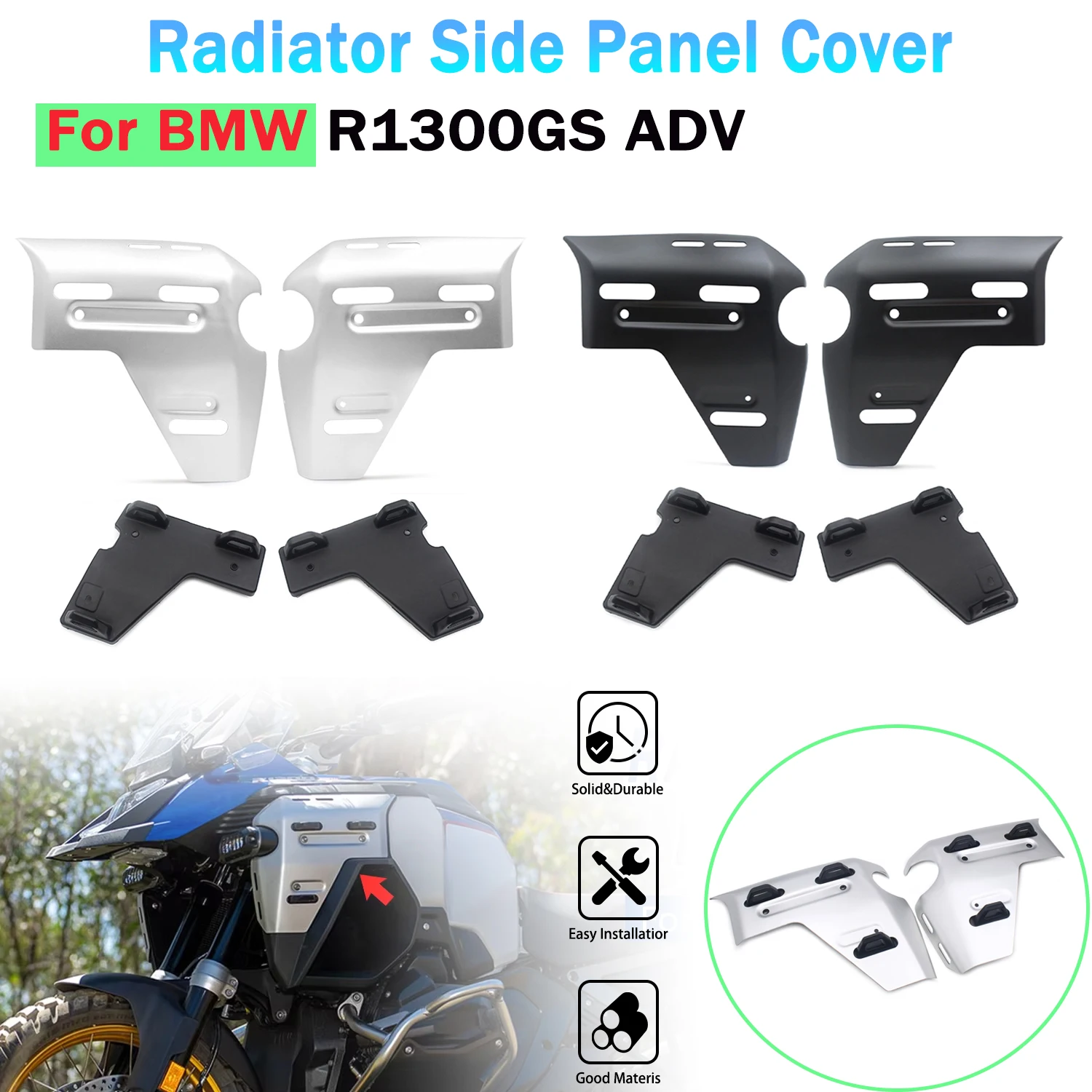 FOR BMW R1300GS R 1300 GS Adventure 2024 2025 2026 Motorcycle Accessories Radiator Side Panels Fairings Water Tank Guards Frame
FOR BMW R1300GS R 1300 GS Adventure 2024 2025 2026 Motorcycle Accessories Radiator Side Panels Fairings Water Tank Guards Frame