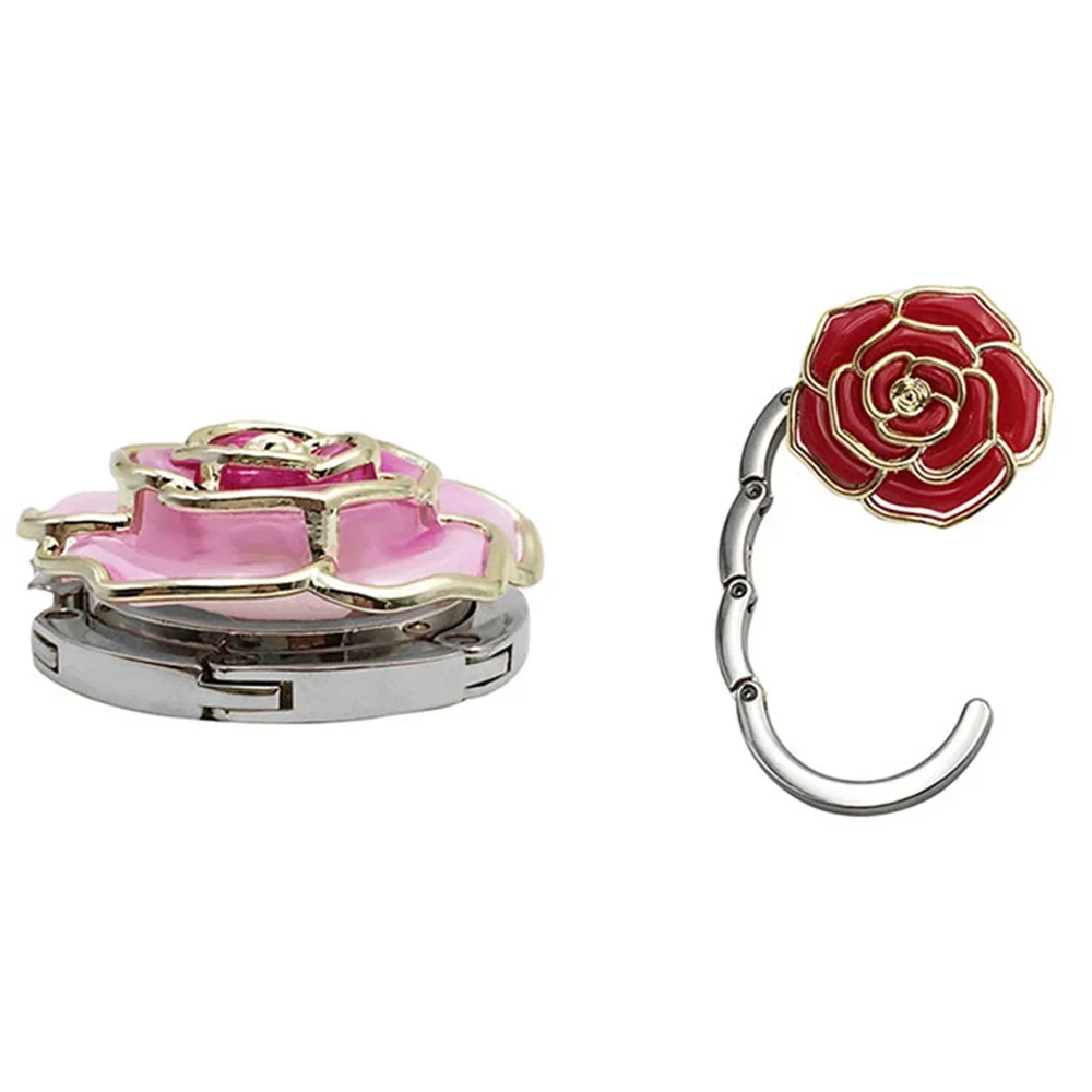 Rose Shaped Portable Table Bag Holder Foldable Handbag Hanger Purse Hook Home Office Women Bag Keys Storage Hook Table Edge Rack
Rose Shaped Portable Table Bag Holder Foldable Handbag Hanger Purse Hook Home Office Women Bag Keys Storage Hook Table Edge Rack