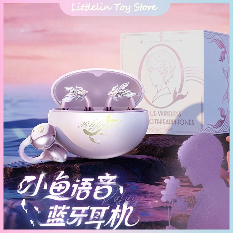 New Love And Deepspace Peripheral Rafayel Ear-Clip Bluetooth Earbuds Qi Xiaoyu Prompt Tones Anime Earphone Set Birthday Gift
New Love And Deepspace Peripheral Rafayel Ear-Clip Bluetooth Earbuds Qi Xiaoyu Prompt Tones Anime Earphone Set Birthday Gift