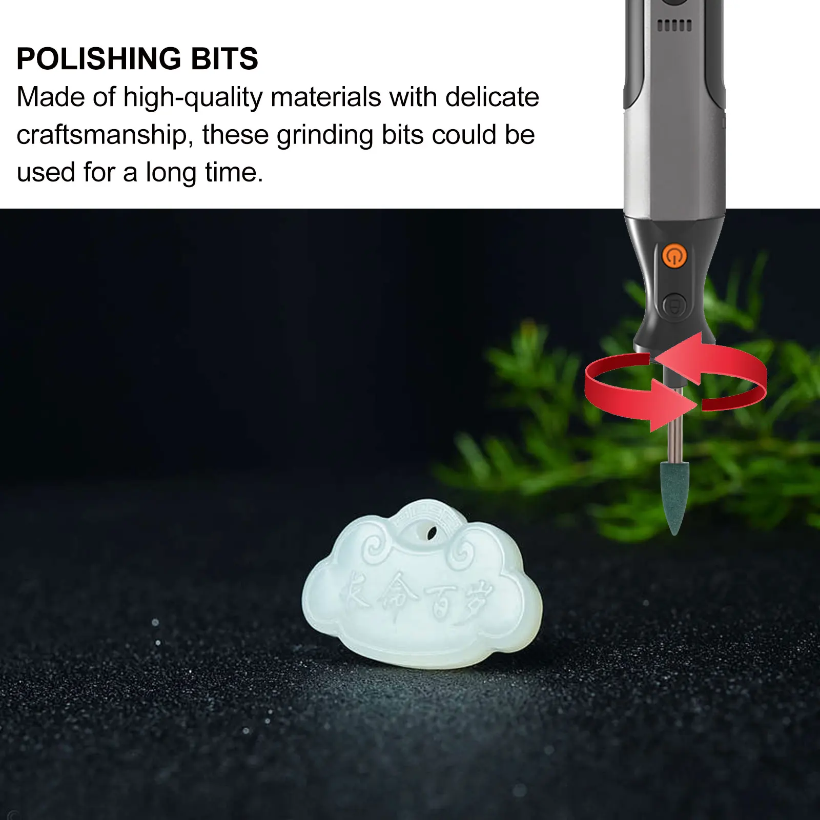 5pcs Polishing Grinding Heads Rubber Jade Bits for Rotary Tools Stone Metal Deburring Low Noise Efficient Performance
5pcs Polishing Grinding Heads Rubber Jade Bits for Rotary Tools Stone Metal Deburring Low Noise Efficient Performance