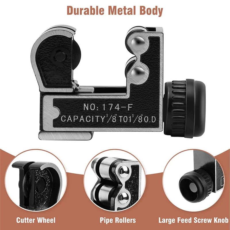 AA14 New HVAC Repairing Tools, Air Conditioner Copper Tube Swaging Tool With Expander Drill Bit, Copper Pipe Cutter
AA14 New HVAC Repairing Tools, Air Conditioner Copper Tube Swaging Tool With Expander Drill Bit, Copper Pipe Cutter