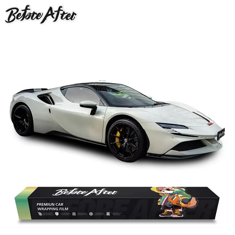 Factory Price High Gloss Glossy Metallic Glossy Light Ivory Auto Car Wrapping Custom Colors Cars Vinyl Wrap Film
Factory Price High Gloss Glossy Metallic Glossy Light Ivory Auto Car Wrapping Custom Colors Cars Vinyl Wrap Film