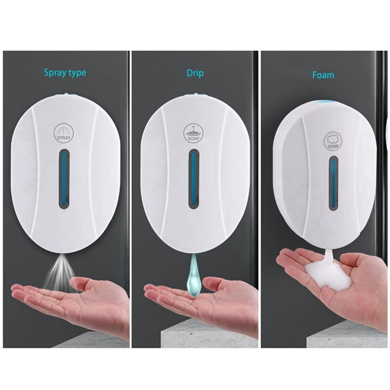550Ml Automatic Liquid Soap Dispenser Touchless Sensor Foam Hand Washer Spray Wall Hand Washing Machine
550Ml Automatic Liquid Soap Dispenser Touchless Sensor Foam Hand Washer Spray Wall Hand Washing Machine