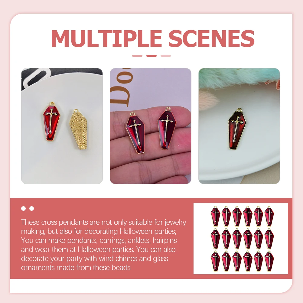30 Pcs Bracelet Coffin Earring Pendant Casket Alloy Charms for Jewellery Making
30 Pcs Bracelet Coffin Earring Pendant Casket Alloy Charms for Jewellery Making