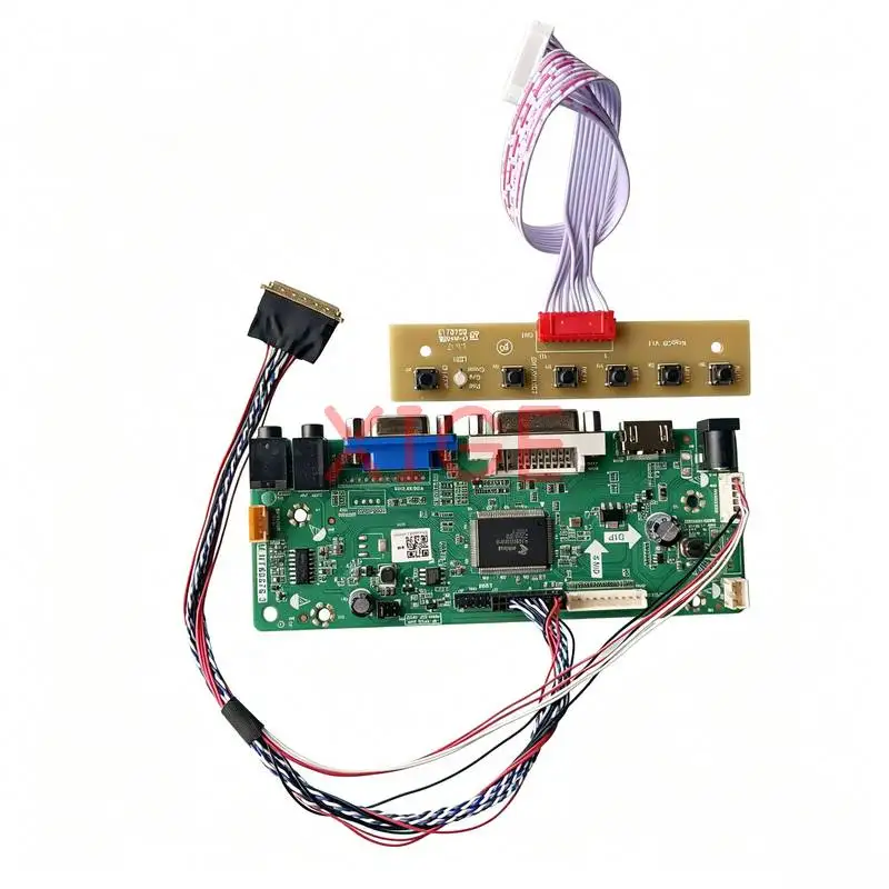 For N184HGE N184H6 N164HGE LTN184HT05 Controller Board Kit DIY Laptop Monitor Panel VGA DVI HDMI 1920*1080 1920x1080 LVDS 40-Pin
For N184HGE N184H6 N164HGE LTN184HT05 Controller Board Kit DIY Laptop Monitor Panel VGA DVI HDMI 1920*1080 1920x1080 LVDS 40-Pin