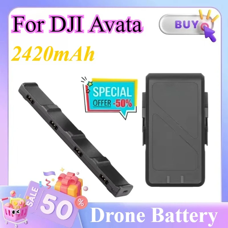 New Drone Battery 2420mAh For DJI Avata Intelligent Flight Battery with Charger Box Battery
New Drone Battery 2420mAh For DJI Avata Intelligent Flight Battery with Charger Box Battery