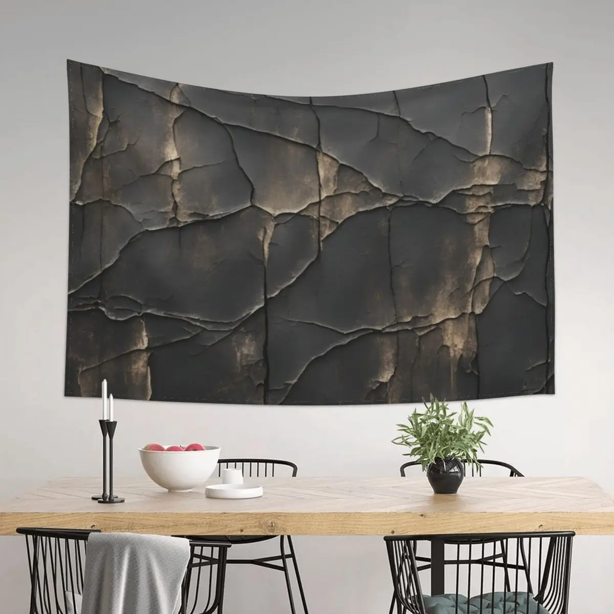 Weathered Grunge Black Wall Texture Tapestry Room Decor Aesthetic Wall Decorations Tapestry
Weathered Grunge Black Wall Texture Tapestry Room Decor Aesthetic Wall Decorations Tapestry