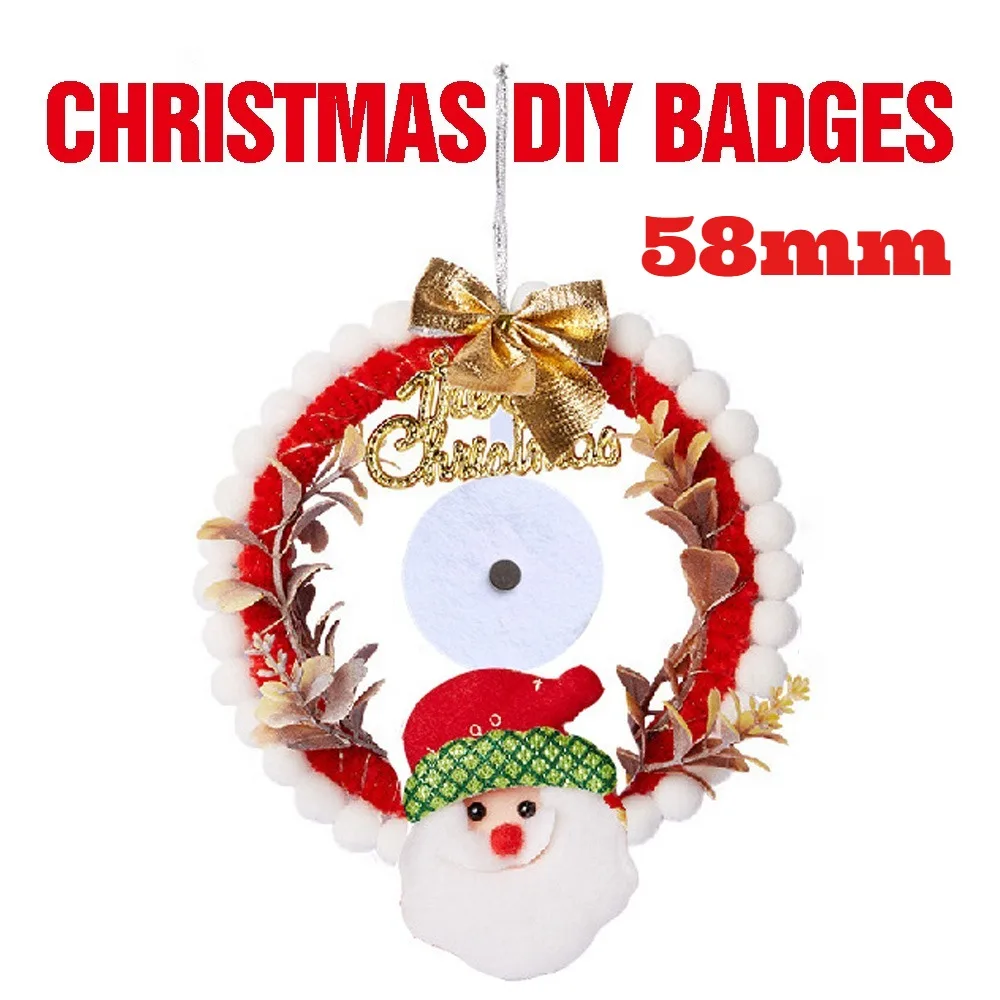 Christmas badge DIY Decorations handmade pendant twist stick wreath material package for Holiday Party Christmas Tree Home Decor
Christmas badge DIY Decorations handmade pendant twist stick wreath material package for Holiday Party Christmas Tree Home Decor